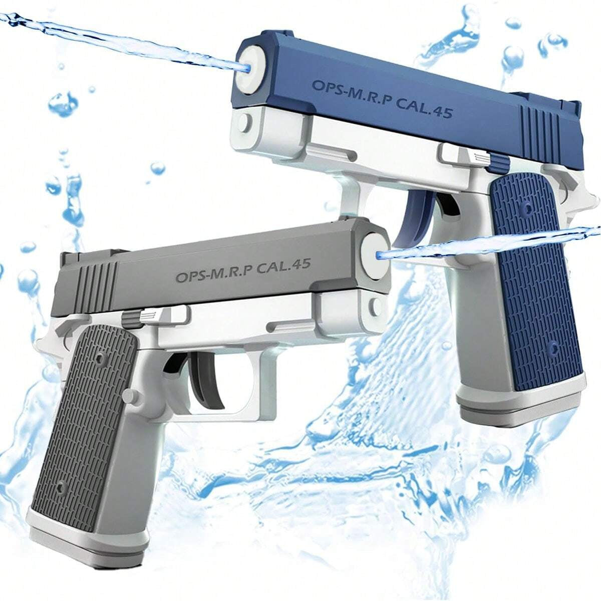 Water Blaster Guns Set, Long Range Shooting Water Pistols for Backyard Games,Pool Parties & Beach Fun,Durable Summer toy