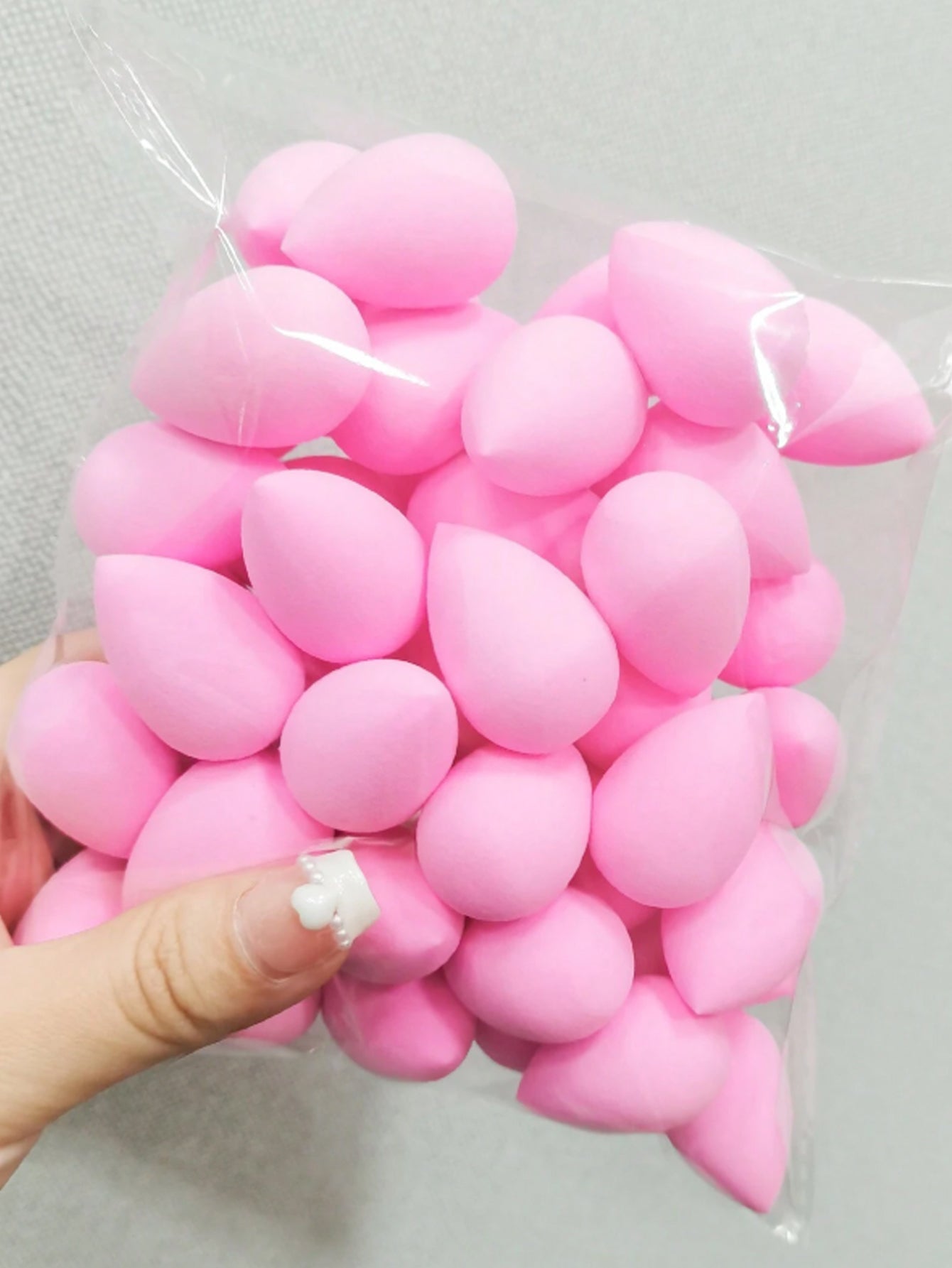Mini Finger Puff Beauty Sponge DualPurpose Makeup Blender For Cream  Powder Concealer 11