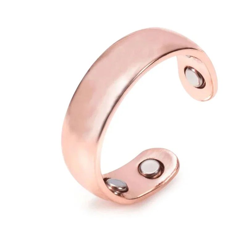 Anti Snoring Device Ring Magnetic Therapy Acupressure Sleep Aid Adjustable Finger Ring For Natural  3