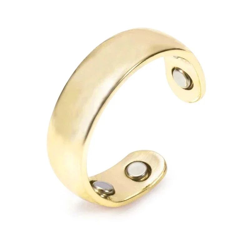Anti Snoring Device Ring Magnetic Therapy Acupressure Sleep Aid Adjustable Finger Ring For Natural  4