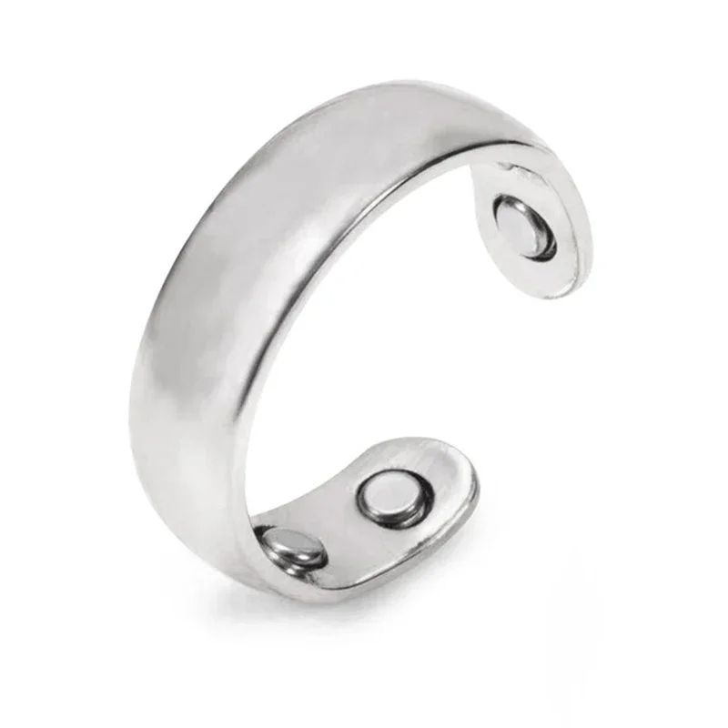 Anti Snoring Device Ring Magnetic Therapy Acupressure Sleep Aid Adjustable Finger Ring For Natural  8