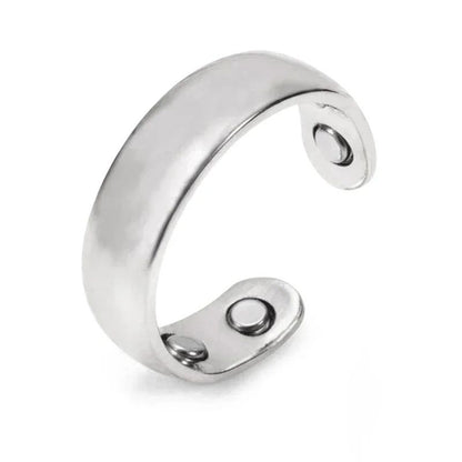 Anti Snoring Device Ring Magnetic Therapy Acupressure Sleep Aid Adjustable Finger Ring For Natural  8