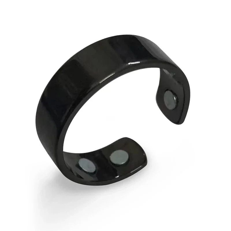 Anti Snoring Device Ring Magnetic Therapy Acupressure Sleep Aid Adjustable Finger Ring For Natural  9