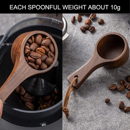 Multifunctional Wooden Coffee Bean Dosing Cup  Light Spray Bottle Barista Set Enhance Brewing Coffe 2