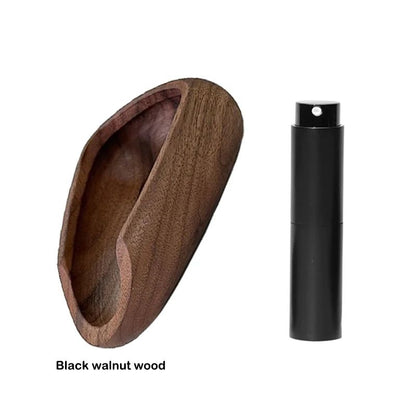 Multifunctional Wooden Coffee Bean Dosing Cup  Light Spray Bottle Barista Set Enhance Brewing Coffe 5