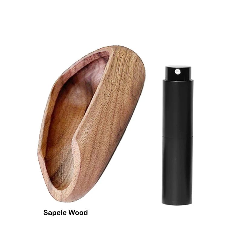 Multifunctional Wooden Coffee Bean Dosing Cup  Light Spray Bottle Barista Set Enhance Brewing Coffe 7