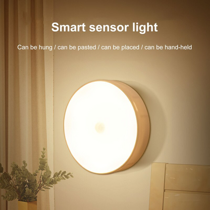 Wireless Magnetic Sensor Night Lamp Smart LED Lighting with Human Body Detection  USB Charging
