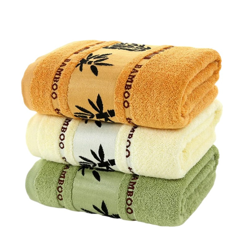 Premium Bamboo Fiber Towels Set UltraSoft Thick  Absorbent Luxury Bath Towels For Adults 3