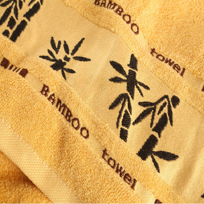 Premium Bamboo Fiber Towels Set UltraSoft Thick  Absorbent Luxury Bath Towels For Adults 4