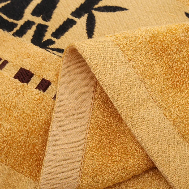 Premium Bamboo Fiber Towels Set UltraSoft Thick  Absorbent Luxury Bath Towels For Adults 5