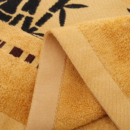 Premium Bamboo Fiber Towels Set UltraSoft Thick  Absorbent Luxury Bath Towels For Adults 5