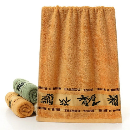 Premium Bamboo Fiber Towels Set UltraSoft Thick  Absorbent Luxury Bath Towels For Adults 9