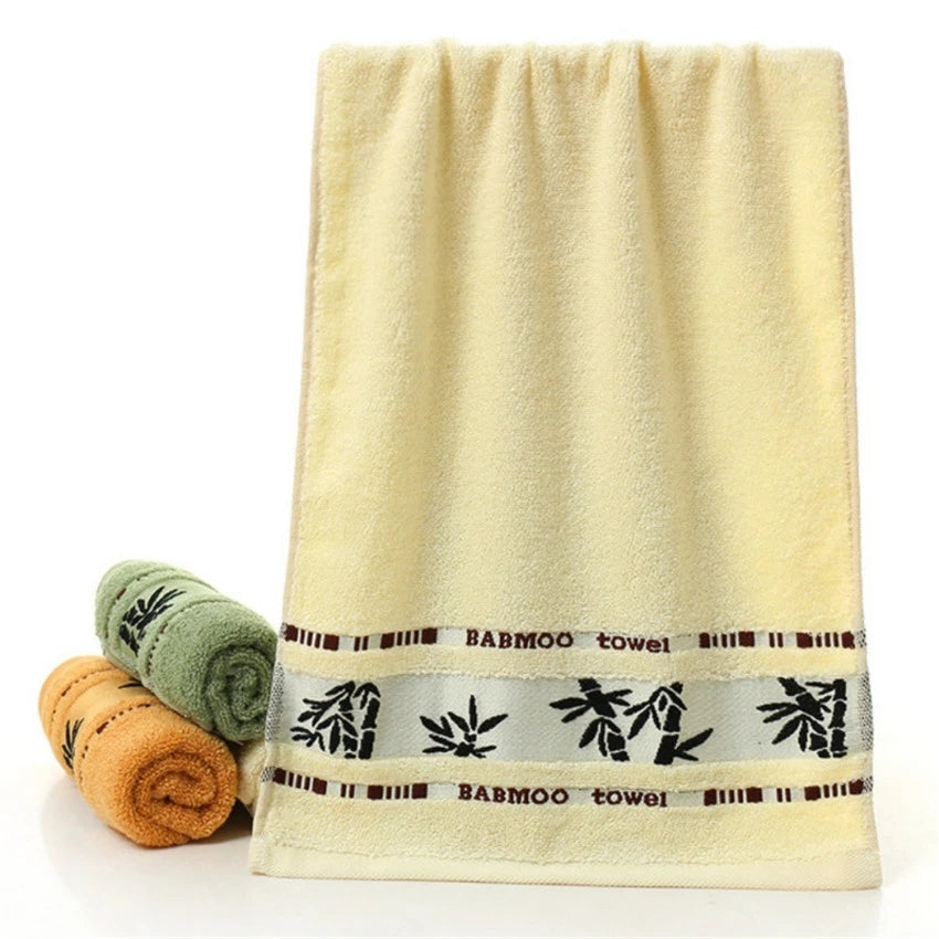 Premium Bamboo Fiber Towels Set UltraSoft Thick  Absorbent Luxury Bath Towels For Adults 10