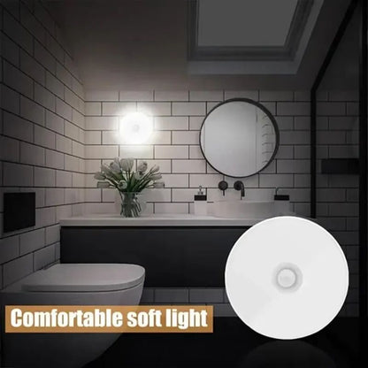 Wireless Magnetic Sensor Night Lamp Smart LED Lighting with Human Body Detection  USB Charging