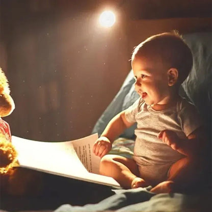 Wireless Magnetic Sensor Night Lamp, Smart LED Lighting with Human Body Detection & USB Charging