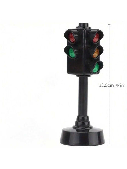 Mini Traffic Signs Road Light BlockChildren Safety Education Kids Puzzle Traffic Light Toy Kids
