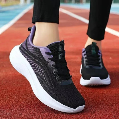 Women Casual Running Sneakers Summer Fashion AntiSlip Mesh Breathable Athletic Shoes For Tennis  Hi 1