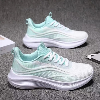 Women Casual Running Sneakers Summer Fashion AntiSlip Mesh Breathable Athletic Shoes For Tennis  Hi 2