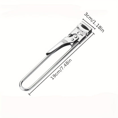 Stainless Steel Lids Off Jar Opener Adjustable LaborSaving MultiFunction Bottle  Can Opener Too