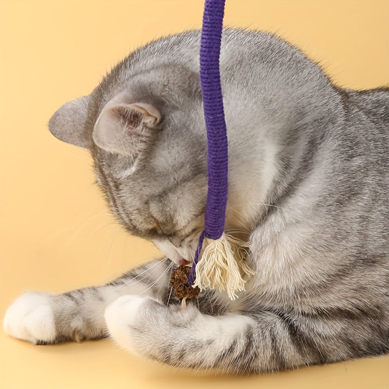 Durable Rope Toy For Cats  Puppies Teething Chew Toy For Playful Pets 2