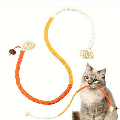 Durable Rope Toy For Cats  Puppies Teething Chew Toy For Playful Pets 3