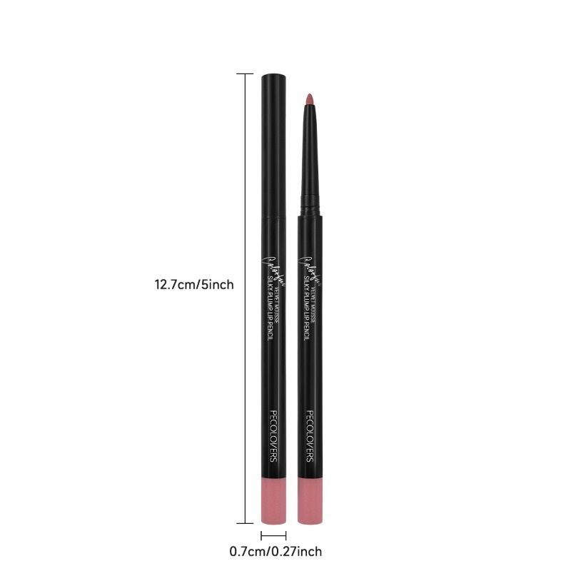 Matte Lipliner Pencil for Red Contour  Tint  Waterproof Long Lasting Lipstick NonStick Cup  Mo