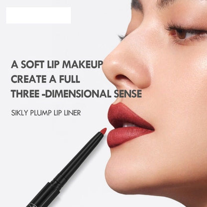 Matte Lipliner Pencil for Red Contour  Tint  Waterproof Long Lasting Lipstick NonStick Cup  Mo
