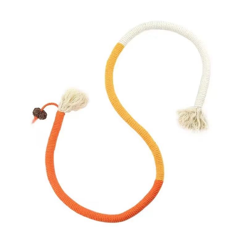 Durable Rope Toy For Cats  Puppies Teething Chew Toy For Playful Pets 8