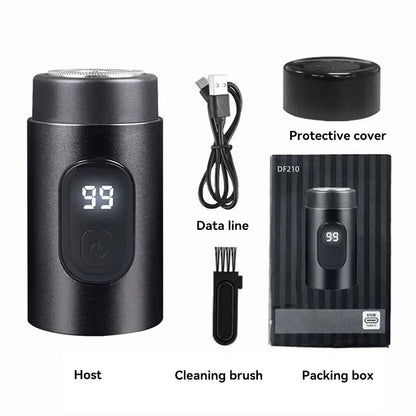 Mens Electric Shaver Compact Waterproof Razor With USBC Fast Charging  LED Display 10