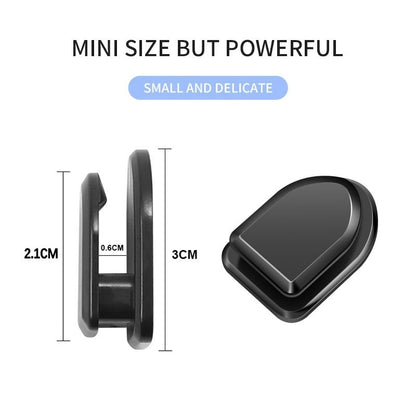 Mini Car Hooks – Self-Adhesive Storage Holder for USB Cable, Headphone & Keys – Wall Hanging Auto Accessories
