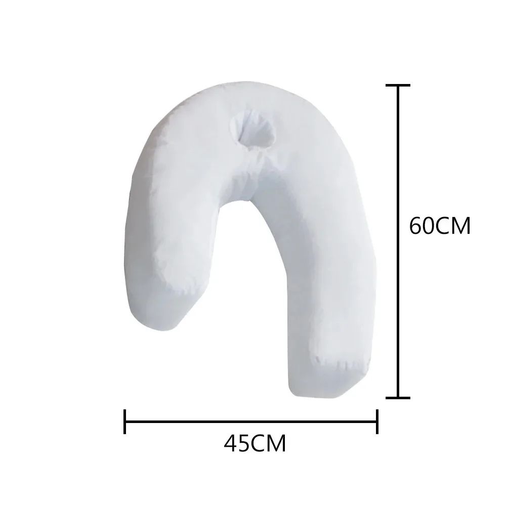 Newest UShaped Pillow For Side Sleepers Waist Support  Neck Spine Protection Sleep Buddy Orthopedic 3