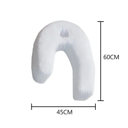 Newest UShaped Pillow For Side Sleepers Waist Support  Neck Spine Protection Sleep Buddy Orthopedic 3