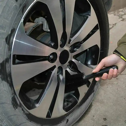 Car Brush for Wheel & Tire Cleaning Durable Auto Detailing Brush Accessory for Professional Car Care