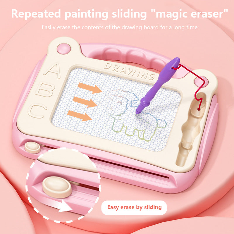 Magnetic Drawing Board for Kids Educational Art Toy with Colorful Graffiti Pad & Learning Drawing Tablet