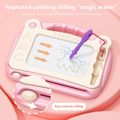 Magnetic Drawing Board for Kids Educational Art Toy with Colorful Graffiti Pad & Learning Drawing Tablet