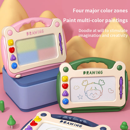 Magnetic Drawing Board for Kids Educational Art Toy with Colorful Graffiti Pad & Learning Drawing Tablet