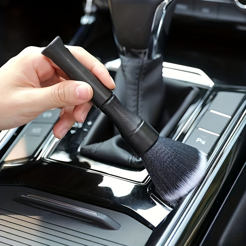 Premium Car Interior Detailing Brush  Soft Bristle Auto Detail Brush For Dash Vents  Trim 1