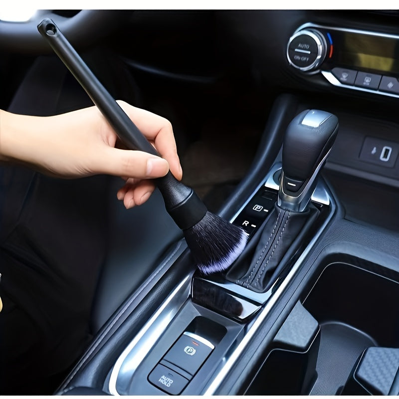 Premium Car Interior Detailing Brush  Soft Bristle Auto Detail Brush For Dash Vents  Trim 3