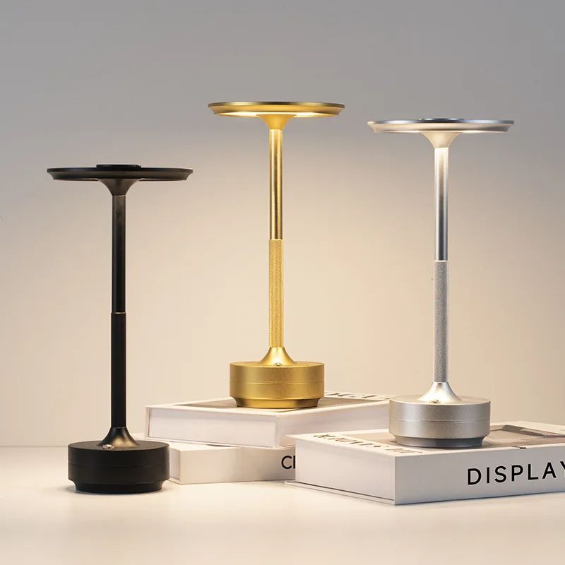 Rechargeable LED Desk Lamp Touch Dimming USB Portable Charging Night Light For Coffee Shops Home De 1