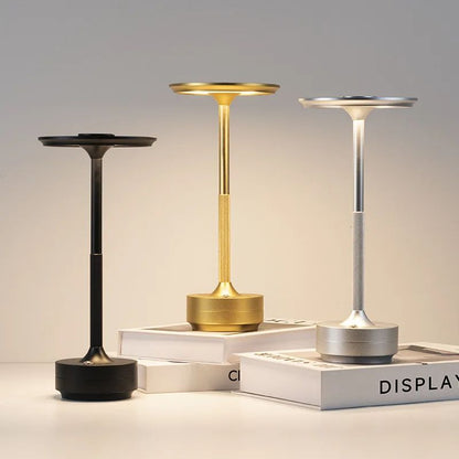 Rechargeable LED Desk Lamp Touch Dimming USB Portable Charging Night Light For Coffee Shops Home De 1