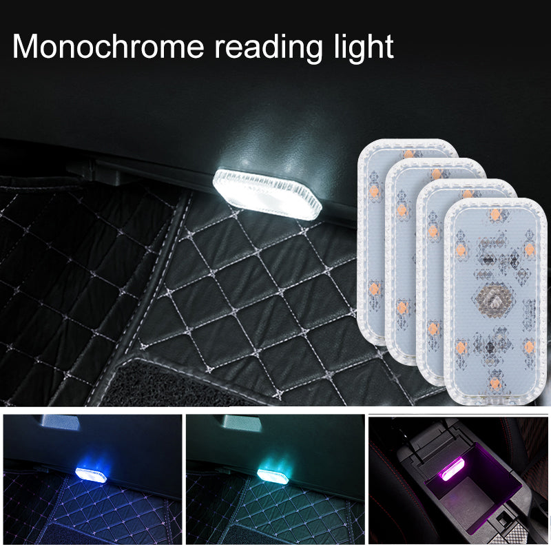 Wireless LED Touch Light For Car Interior  Mini Reading Lamp For Roof Door Footwell  Trunk 5