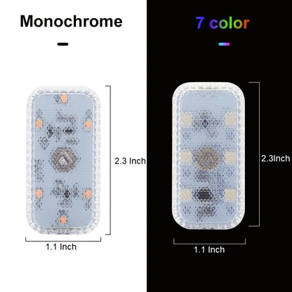 Wireless LED Touch Light For Car Interior  Mini Reading Lamp For Roof Door Footwell  Trunk 3
