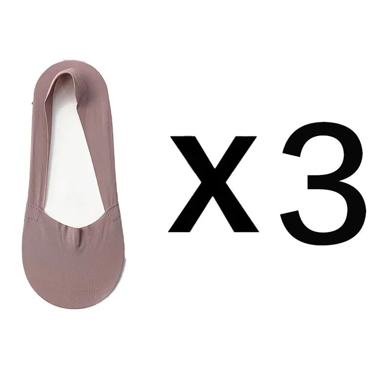 Summer Thin Cotton Women Socks Breathable NonSlip Invisible Lowcut Design For Summer Comfort 8