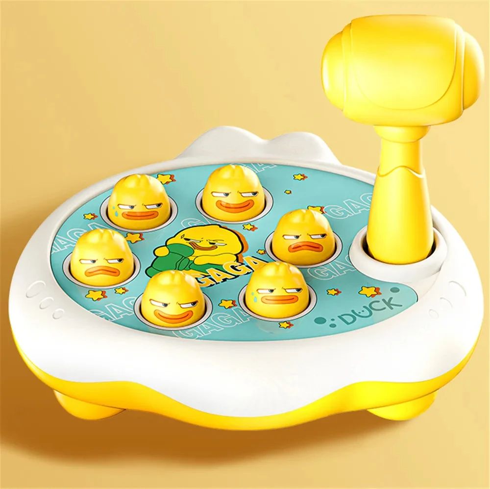 Montessori Baby Learning Toy Duck Frog Pig Educational Puzzle Toy With Hammer For Toddlers 1224 Mon 8