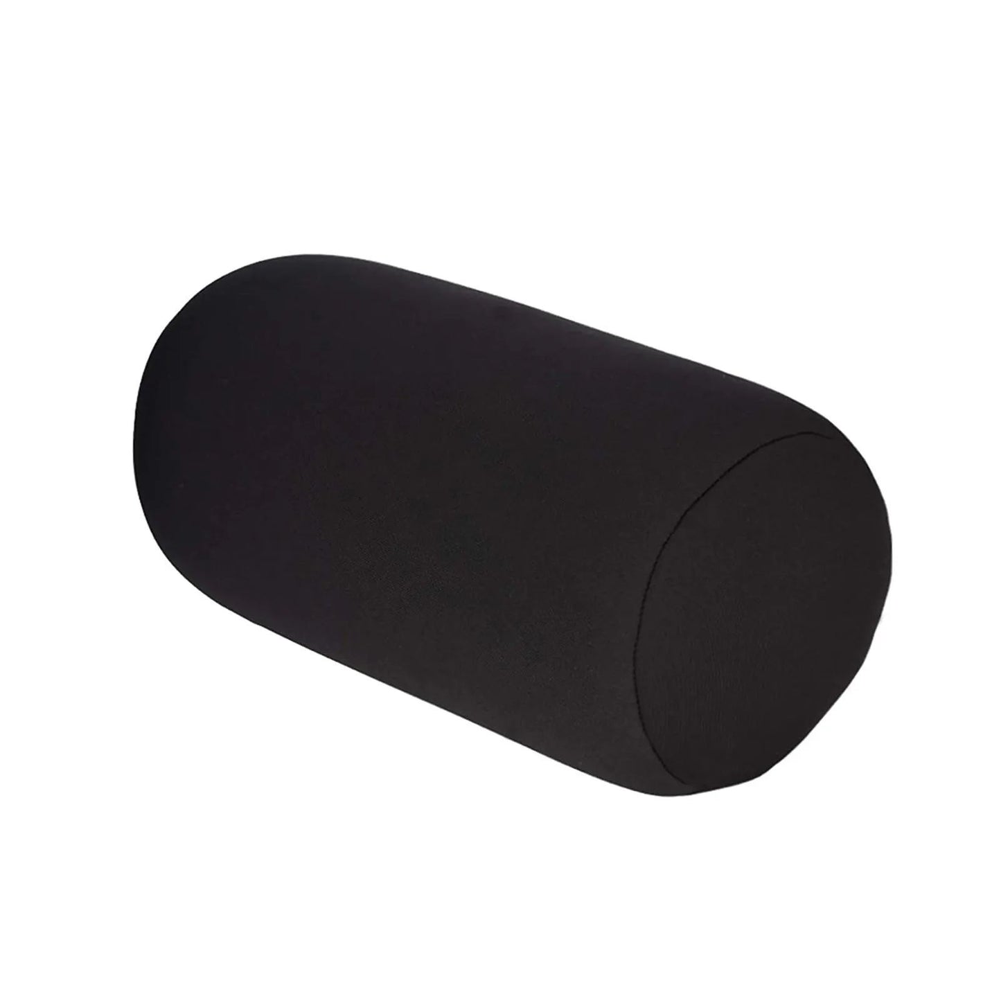 Long Round Neck Pillow Solid Color Washable Microbead Travel Cushion Cylindrical Bedroom Seat Headr 5