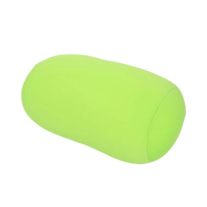 Long Round Neck Pillow Solid Color Washable Microbead Travel Cushion Cylindrical Bedroom Seat Headr 7