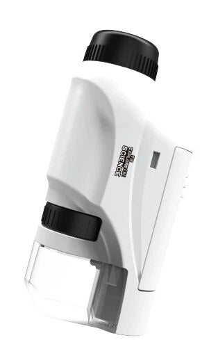 Portable Kids Microscope Handheld Science Lab Tool for Students with LED Light