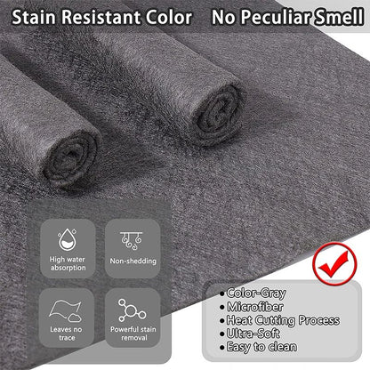 Thickened Magic Cleaning Cloth No Trace Reusable Microfiber Glass  Car Window Wipe Towel 3