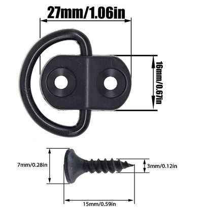 Universal Cargo Net Hook HeavyDuty Truck Bed Cargo Hook  Car Storage Hook For Secure TieDown 4