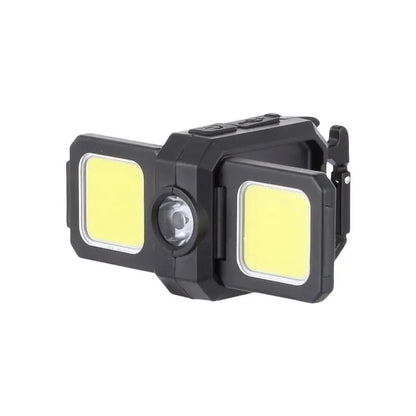 Rechargeable Keychain COB Work Light With Dual Light Source High Lumen Portable LED Flashlight For  5